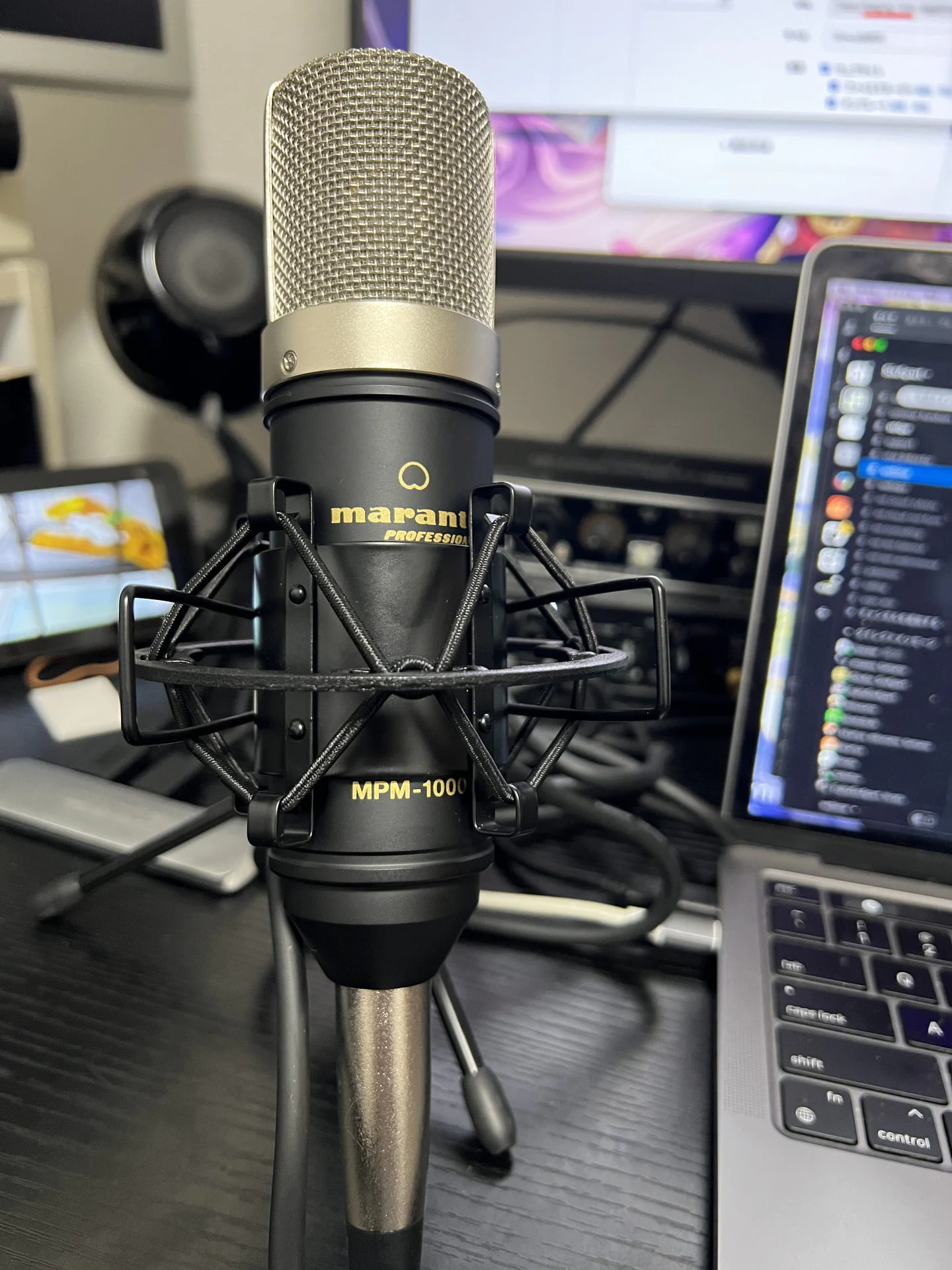 Audiogram6とマランツMPM1000 超オシャレ♪marantz Professionalから【コンデンサーマイク