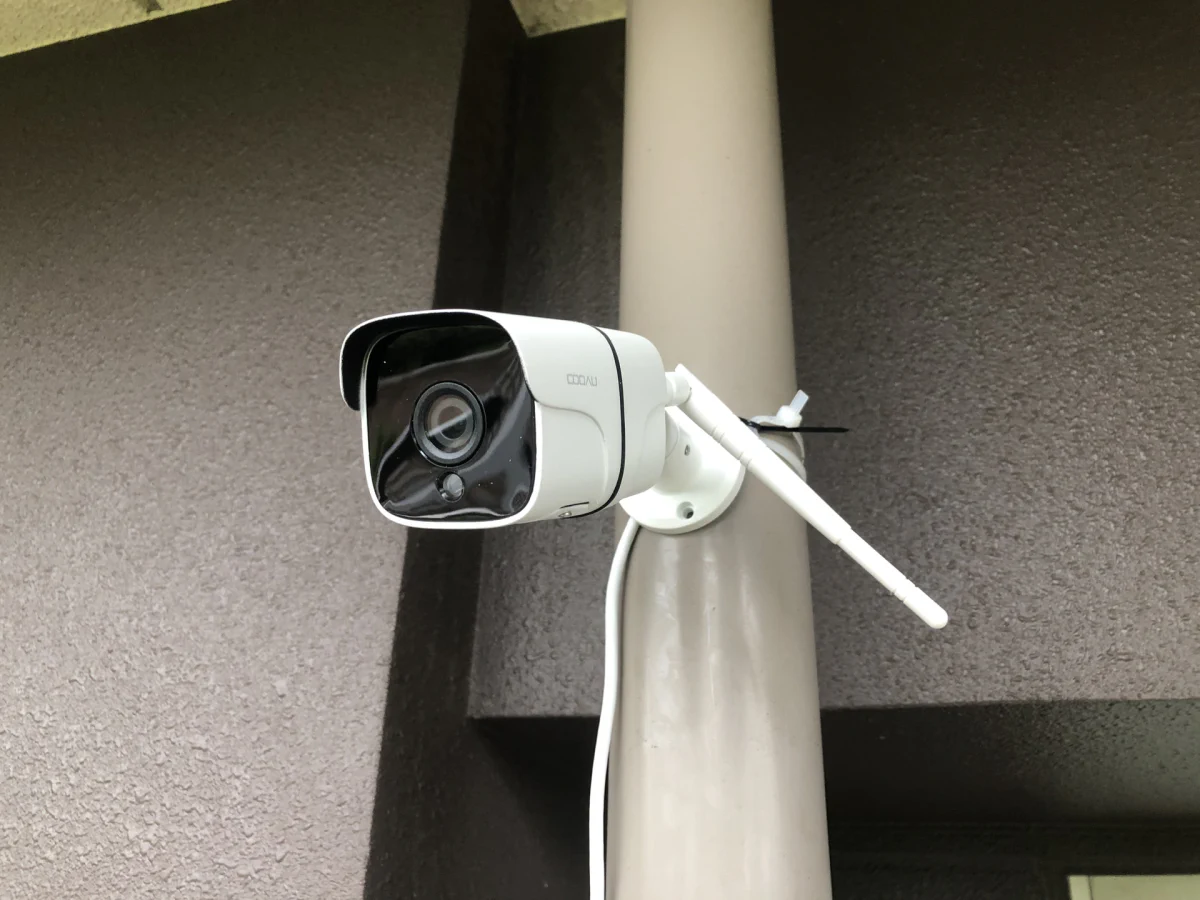 COOAU 屋外用　防犯カメラ　監視カメラ　ワイヤレス　2台セット