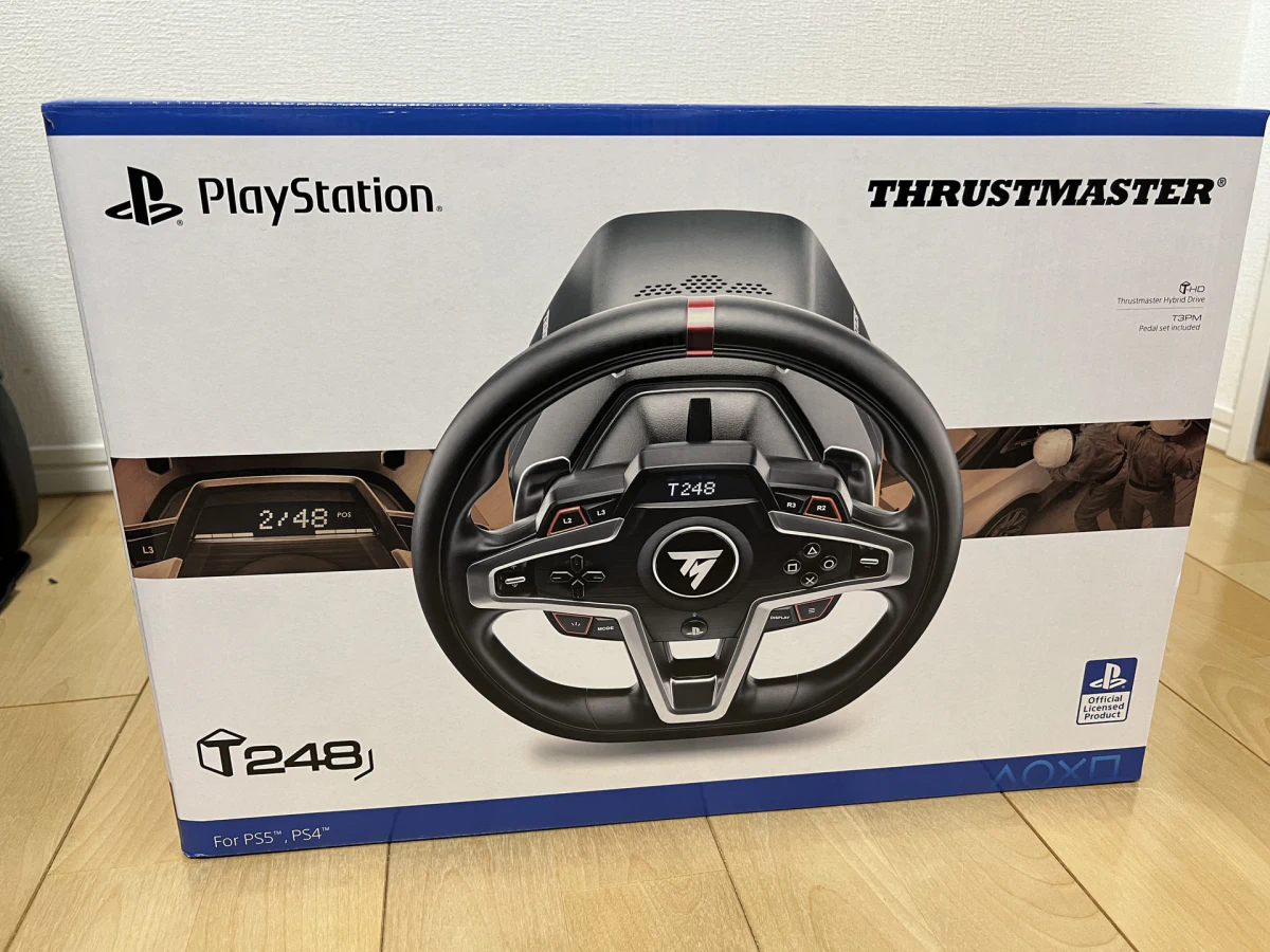 半額SALE／ Thrustmaster T248 レーシングハンドル ecousarecycling.com