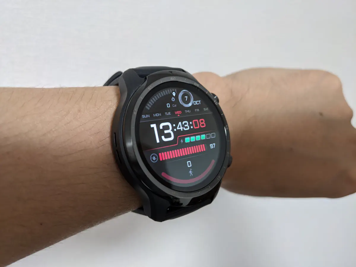 ticwatch ティックウォッチ プロ３ ウルトラ GPS - 腕時計(デジタル)