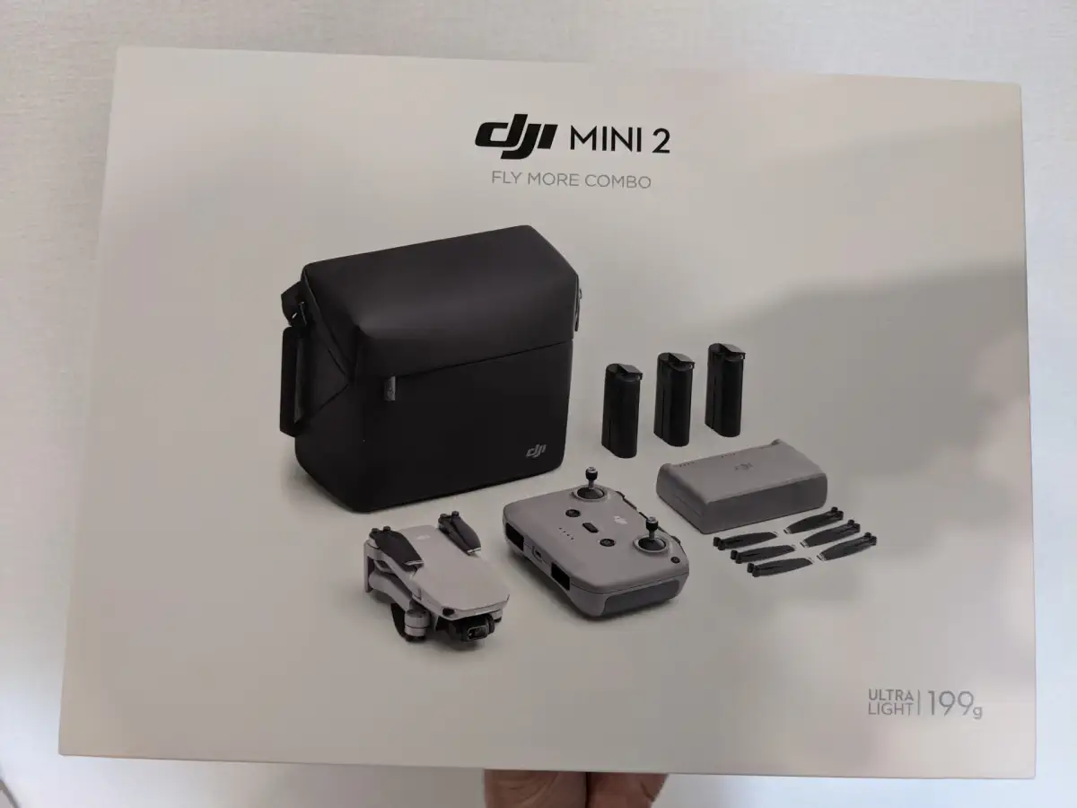 DJI Mini 2を購入＆届いた日にやったこと | hayase.tvブログ