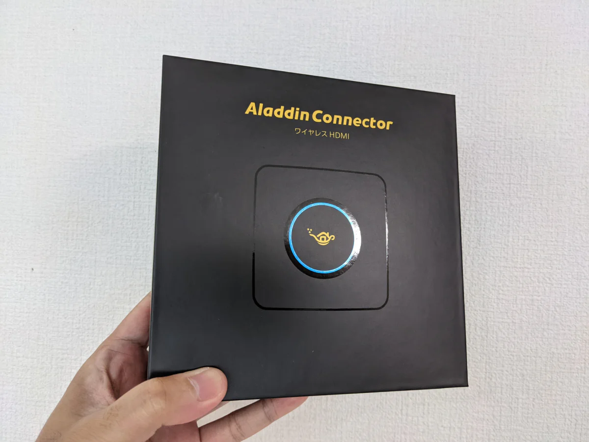 ワイヤレス HDMI 接続の Aladdin Connector（アラジン コネクター）を